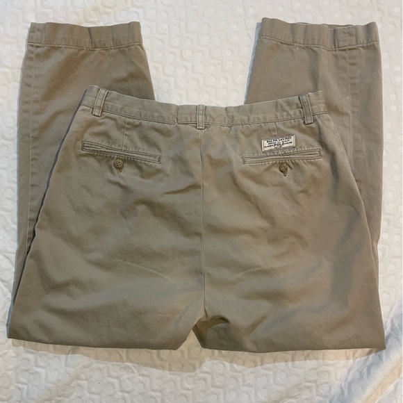 Polo Ralph Lauren Prospect Khaki Pants 32 Waist Men’s Casual Everyday Tan Chino - Picture 8 of 10